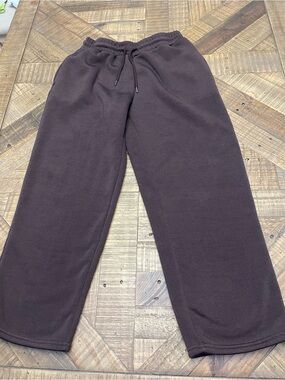 Chrome Riot Wide Leg Fleece Sweatpants